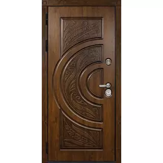 Металлическая парадная дверь в квартиру с МДФ ВИНОРИТ